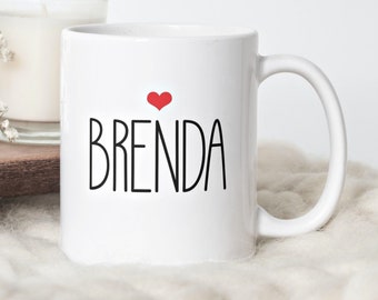 Custom Name Mug, Personalized Mug, Custom Coffee Mug for Her, Customized Mug for Friend, Personalized Gift, Custom Mug for Him, Gift Idea