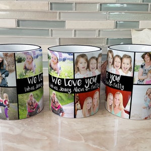 Custom Photo Collage Coffee Mug, Personalized Photo Collage Mug, Add Your Photo and Image Mug, Custom Photo Gift for Mom, Photo Gift for Dad image 4