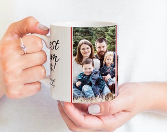 Best Mom Ever Tasse, Mama Tasse personalisiert, Mama Tasse, Fototasse für Mama, Geschenk für Mama, Muttertagsgeschenk, Geschenk mit Foto, Individuelle Kaffeetasse