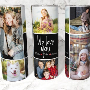 Photo Tumbler, Personalized Travel Mug, Travel Mug, Personalized Tumbler with images, Pictures Tumbler, Personalized Gift, Gifts for Mom image 1