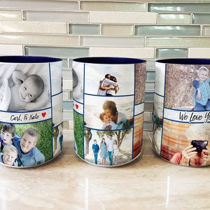 Custom Coffee Mug, Personalized Mug With Picture, Photo Collage Mug, Photo Mug, Picture Mug, Personalized Photo Gift, Birthday Gift, Mum Mug image 2