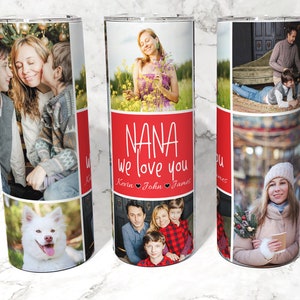 Photo Tumbler, Personalized Travel Mug, Travel Mug, Personalized Tumbler with images, Pictures Tumbler, Personalized Gift, Gifts for Mom image 3