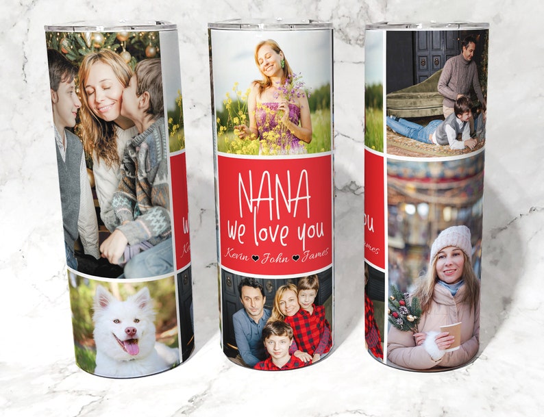 Photo Tumbler, Personalized Travel Mug, Travel Mug, Personalized Tumbler with images, Pictures Tumbler, Personalized Gift, Gifts for Mom image 3