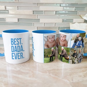 Gifts for Him, Gifts for Dad, Gifts for Grandpa, Father's Day Mug, Personalized Gifts for Men, Custom Photo Mug, Custom Picture Collage Gift image 5