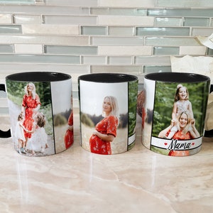 Custom Coffee Mug, Personalized Mug With Picture, Photo Collage Mug, Photo Mug, Picture Mug, Personalized Photo Gift, Birthday Gift, Mum Mug image 4