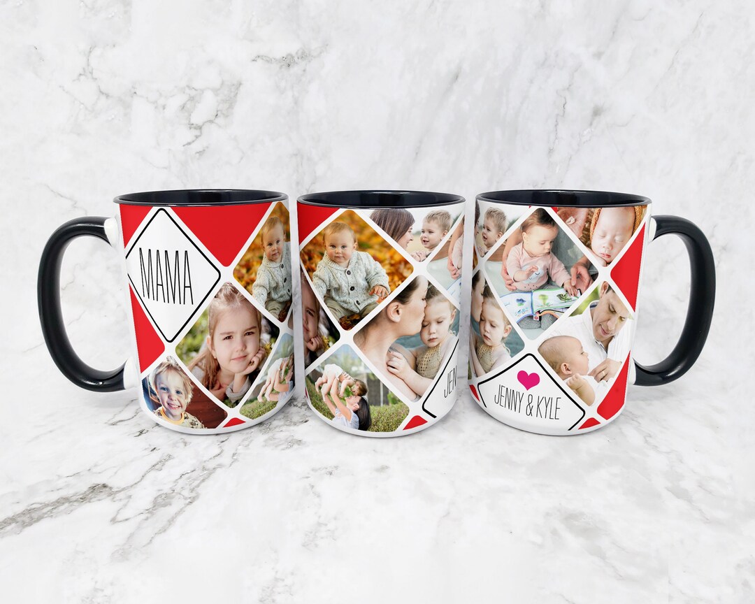 Personalized Photo Mug, Custom Mug, Custom Photo Birthday Gift, Custom Picture Mug, Photo ...