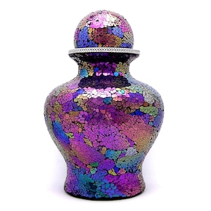 Cremation Urn for Human Ashes, Pink Sunset