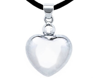 Sterling Silver Cremation Pendant - True Heart
