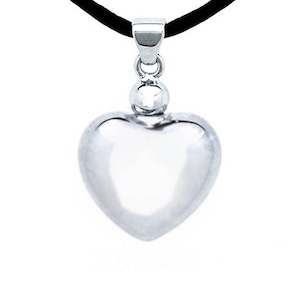 Sterling Silver Cremation Pendant - True Heart