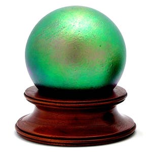 Pet Urn, Dog Green Iridescent image 1