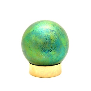Pet Urn for Ashes, Cat, Green