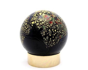 Keepsake Urn - Black and Gold