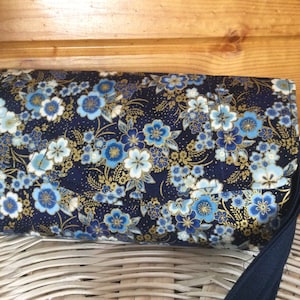 Cartera de mano necesaria/NCW/Clutch/cartera de acordeón/cartera de mujer/regalo/flores de cerezo/hecha a mano