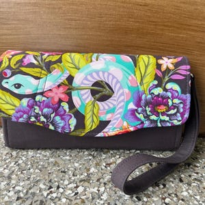 Cartera de mano necesaria/NCW/Rosa Tula/cartera de mujer/regalo/hecha a mano/serpiente