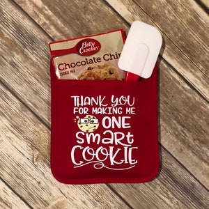 One smart cookie pot holder|Teacher gift|Personalized gift