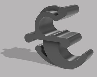 Clip de sujeción del capó del Mustang SN95 – Archivo STL imprimible en 3D - Clip de repuesto