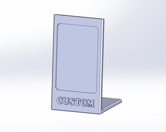 Vertical Desktop Picture Display for INSTAX MINI Film - CUSTOM