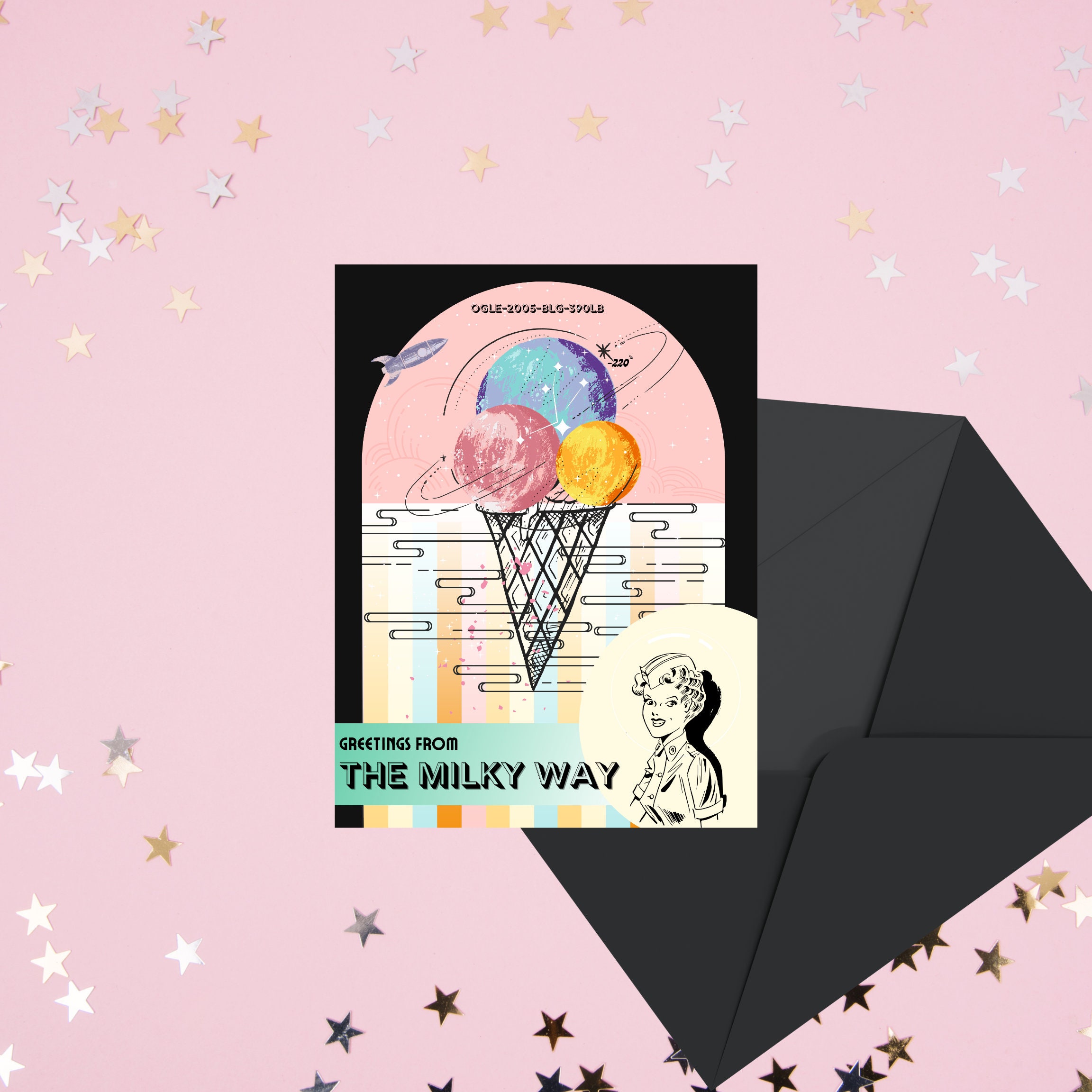 OGLE2005BLG390LB Digital Download Svg Png Pdf Poster Etsy