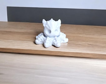 3D articulated skelly squid fidget / 3d printed squid octopus / 3d printed animals octo figurine knick knack Fidget spinner