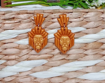 Orecchini A Forma Di Morso Di Animale In Ceramica Morbida: Fatti A Mano In Argilla Polimerica, Con Chiusura In Acciaio Chirurgico. Divertenti E Unici.
