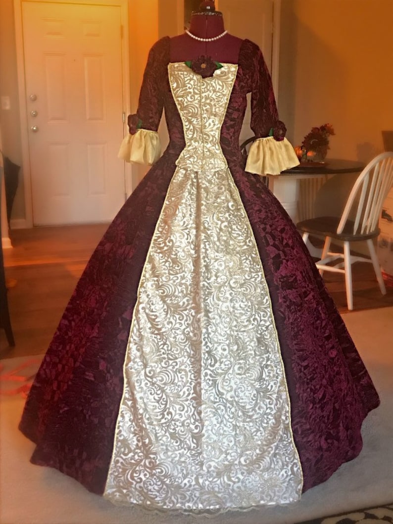 belle wedding dress costume