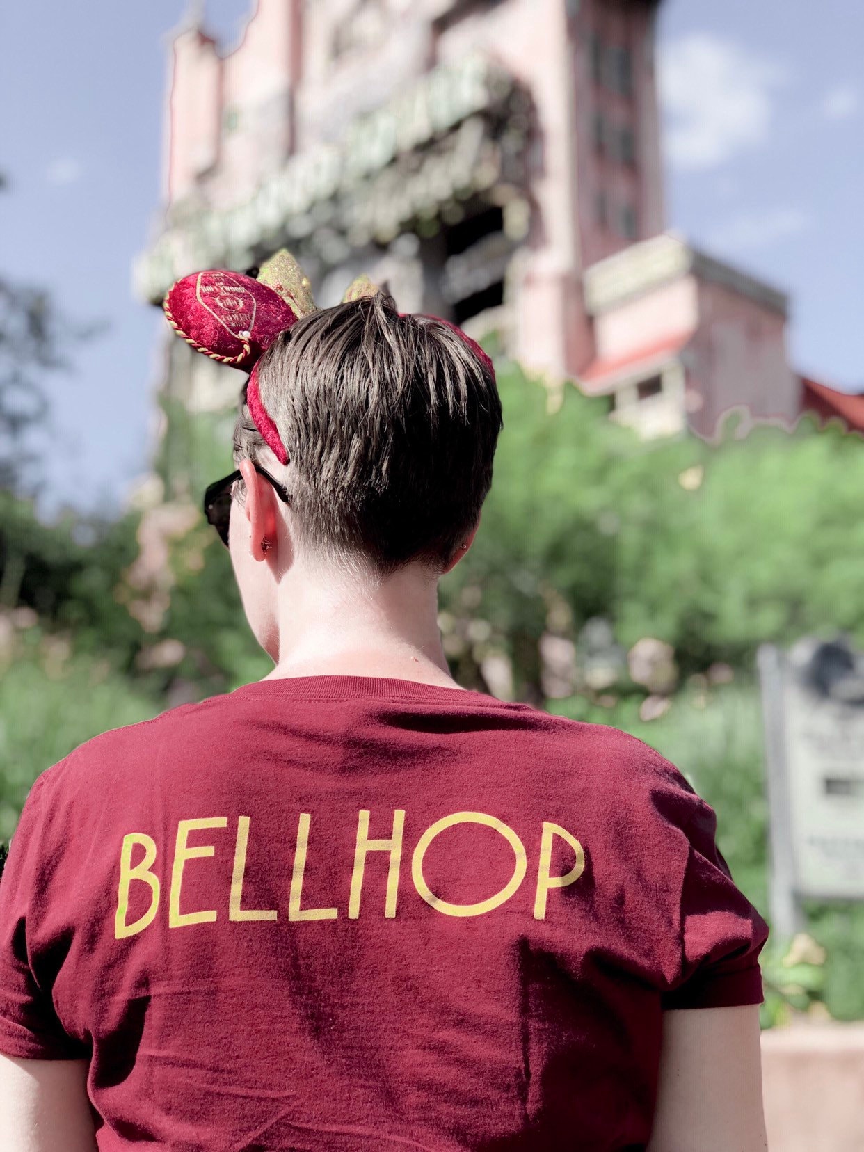 Tower of Terror Bellhop Disney Inspired Unisex the Hollywood Hotel