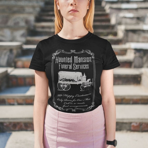 Disney Parks Ride Inspired Haunted Mansion Funeral Services Unisex