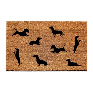 Custom Doormat - Doxin Doxies Dachshunds