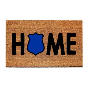 Custom Doormat | Police Badge HOME