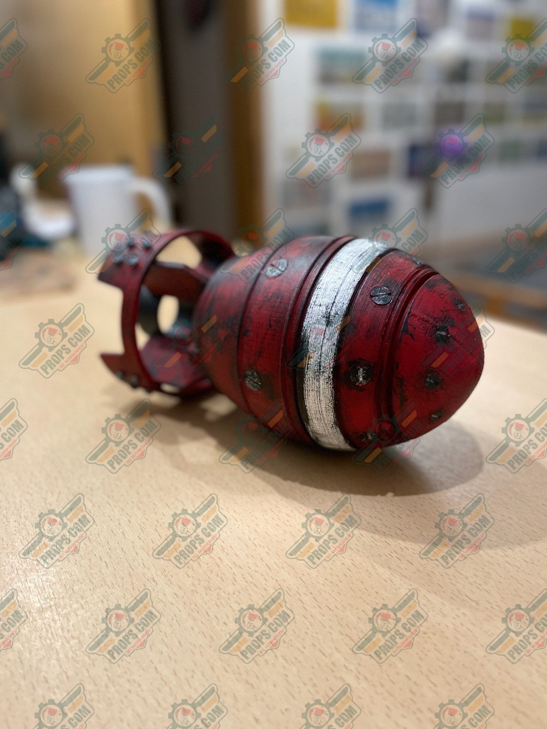 Nuke Mini Storage Mini Nuke Bomb Red Edition | Storage Box | Fallout Inspired - Etsy