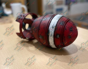 Mini Nuke Bomb Red Edition | Storage box | Fallout inspired