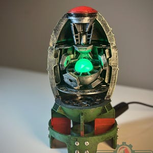 Mini Nuke Bomb | Cross Section | LED | Fallout inspired