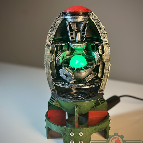 Mini-kernbom | Doorsnede | LED | Fallout-geïnspireerd