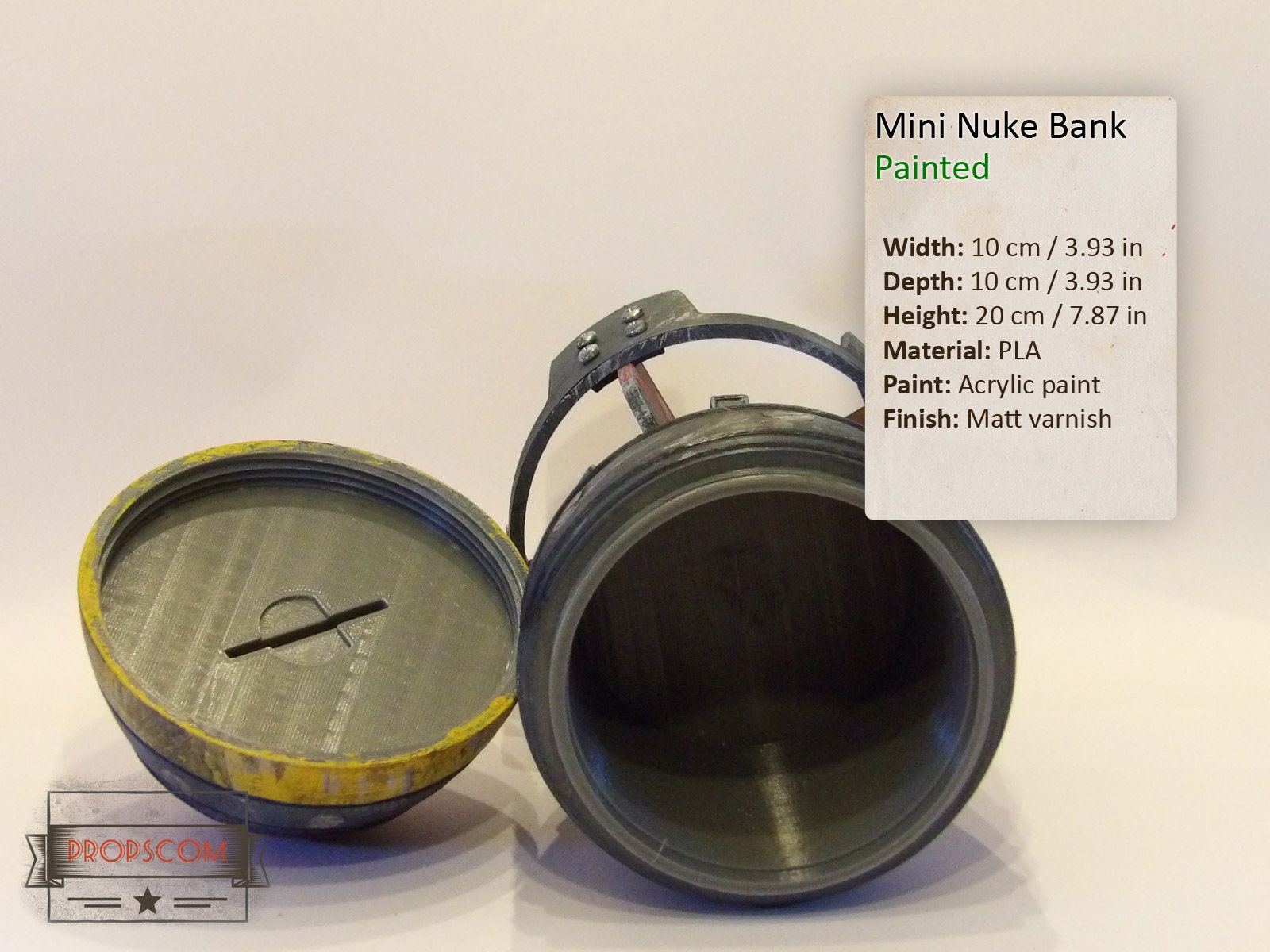 Nuke Mini Storage Mini Nuke Bank | Storage Box | Fallout Inspired - Etsy