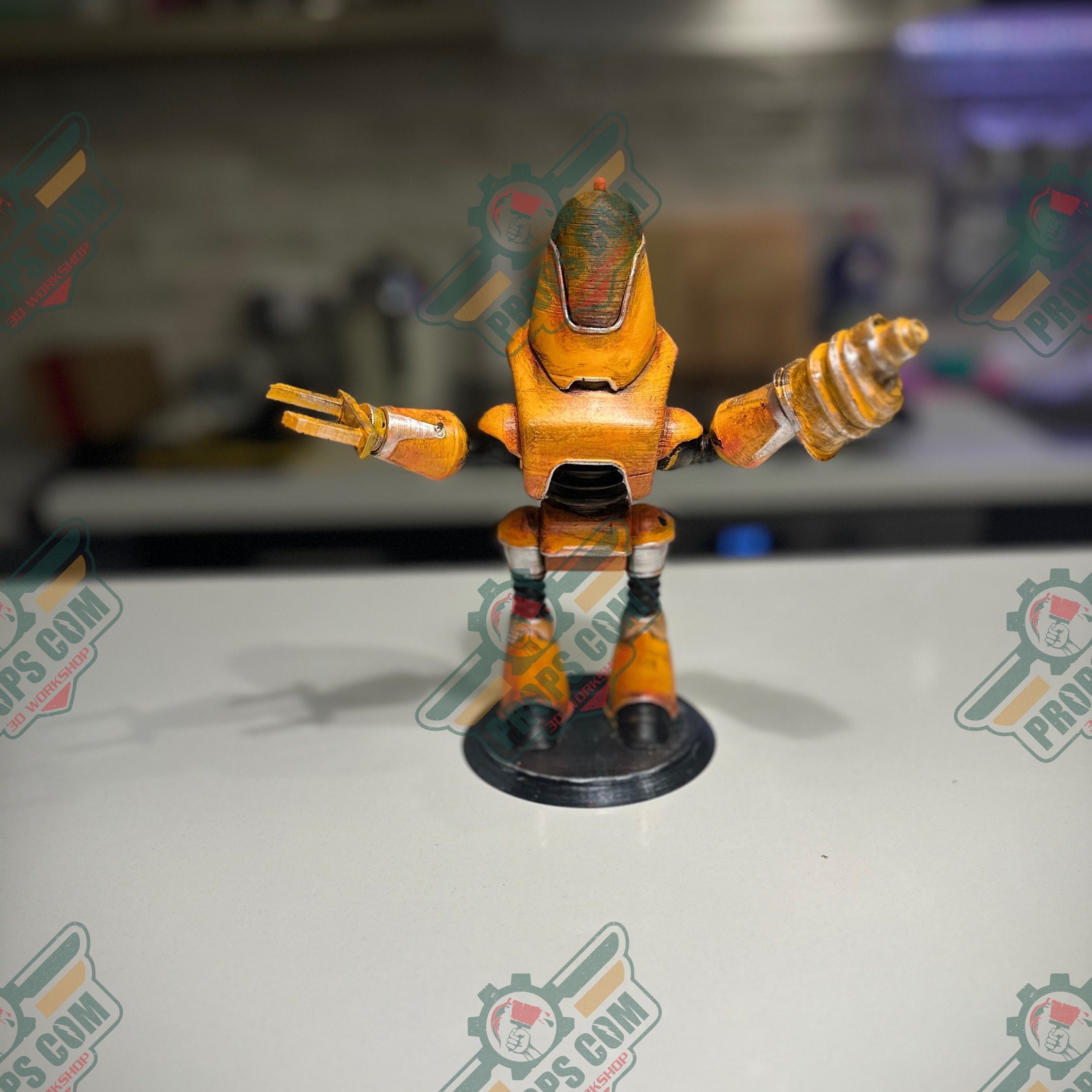 プロテクトロン | フィギュア | Fallout 風 - Etsy 日本