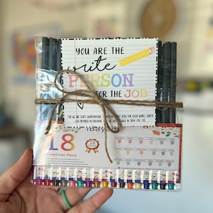You are the Write Person for the Job | Back to School Teacher Gift| Christian Teacher Gift