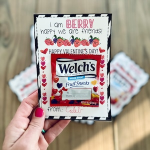 Clase de bocadillos de frutas para San Valentín/Día de San Valentín sin dulces/Descarga digital/Bocadillos de frutas editables para San Valentín para niños en edad preescolar Día de la madre