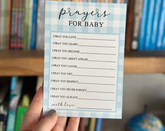 Baby Boy Douche Gebeden voor Baby | Babyshoweractiviteit en spel