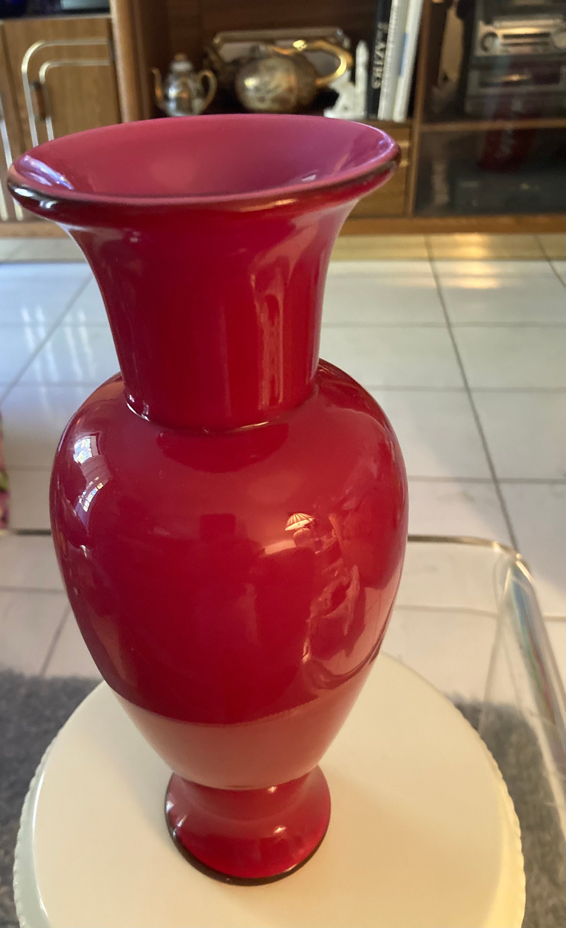 LASLO for Mikasa glass flower vase Etsy