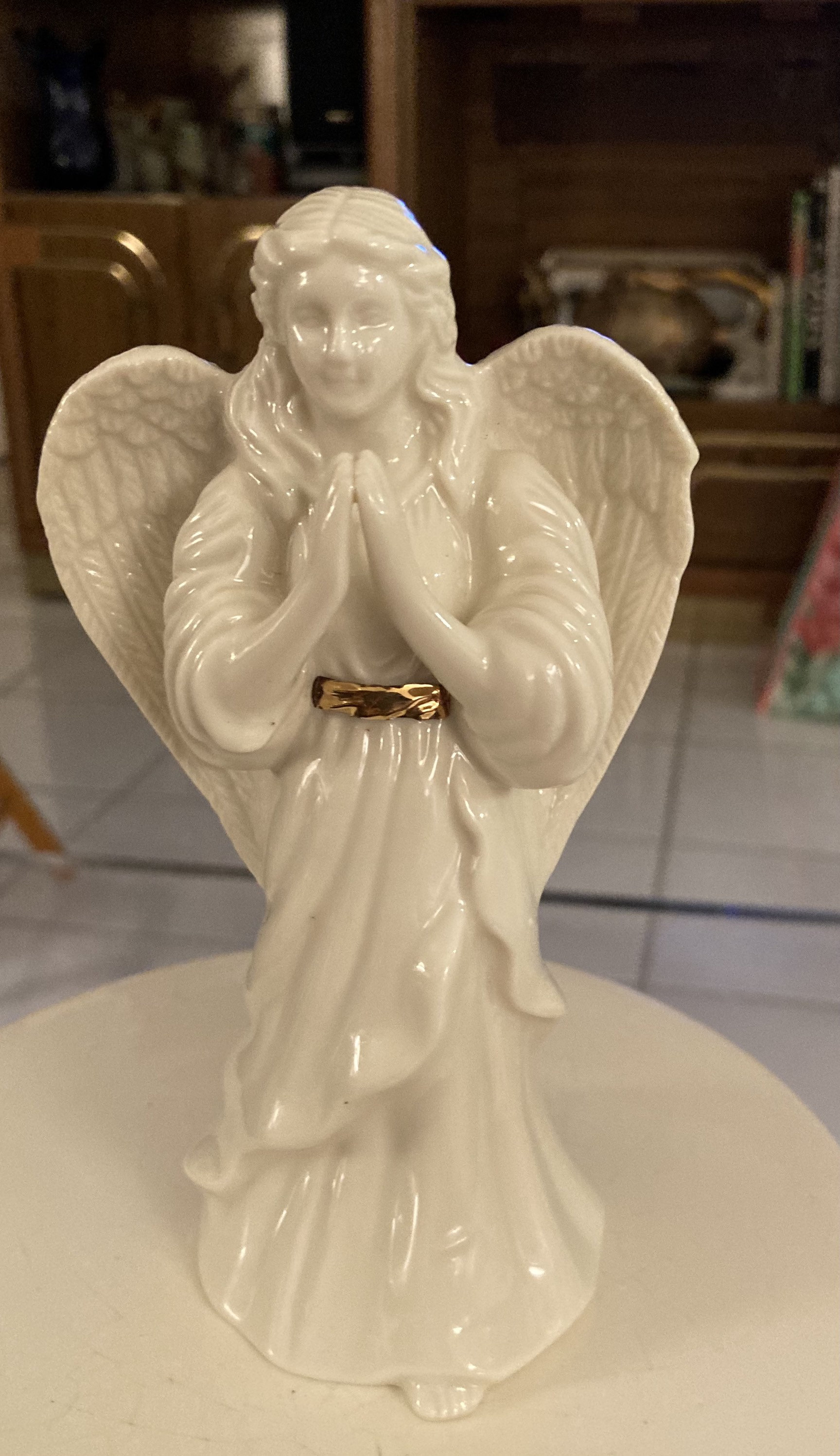 Vintage Lenox Angel of Adorntion figurine Etsy
