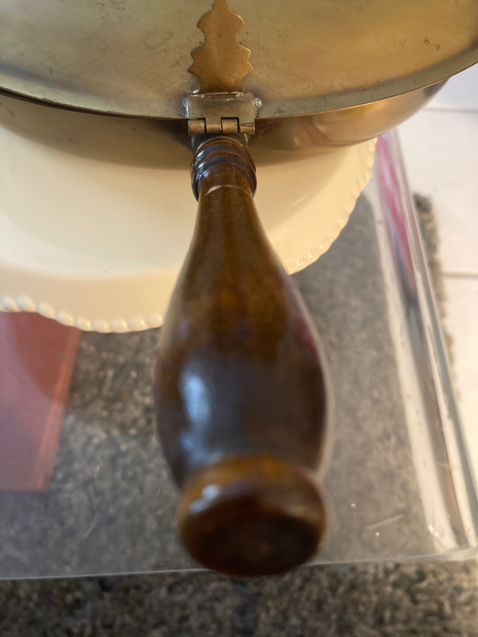 Vintage Silent Butler crumb catcher Etsy