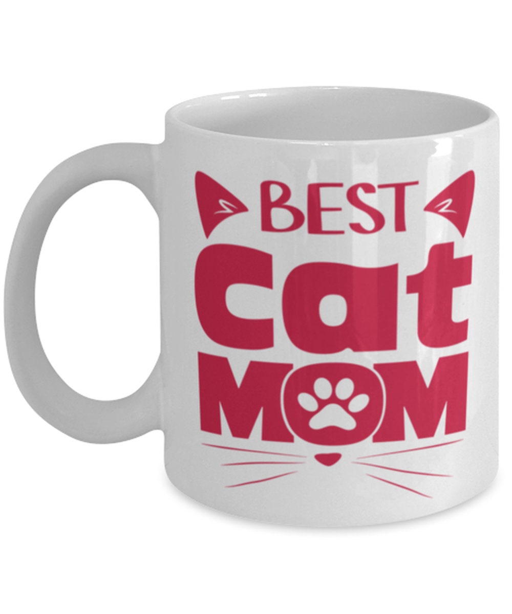 Best Cat Mom Ever Cat Gifts For Women Cat Mom Gift Best Etsy