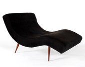 Mid Century Modern Adrian Pearsall Wave Chaise Lounge Chair for Craft Associates