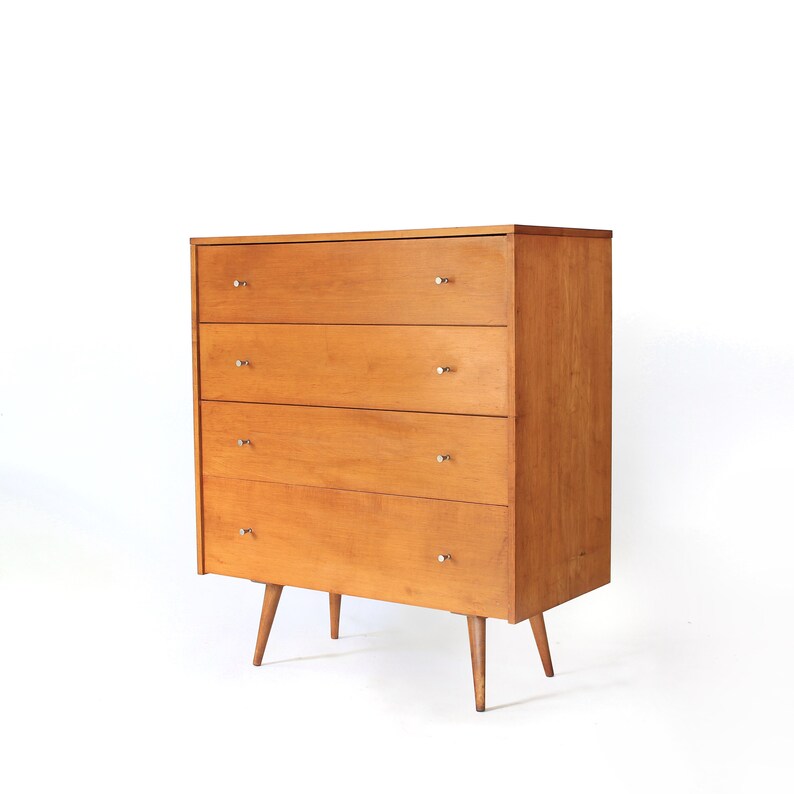 Paul Mccobb Planner Group Tall Dresser By Winchendon In Solid Etsy