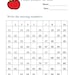 Missing Numbers 1 to 100 (10 Printable Worksheets )/pdf/ Preschool ...