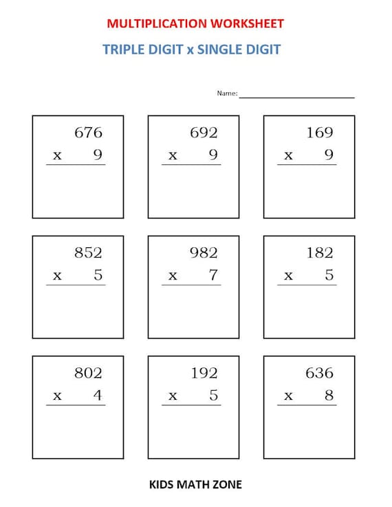 multiplication year 3 maths worksheets pdf a worksheet blog