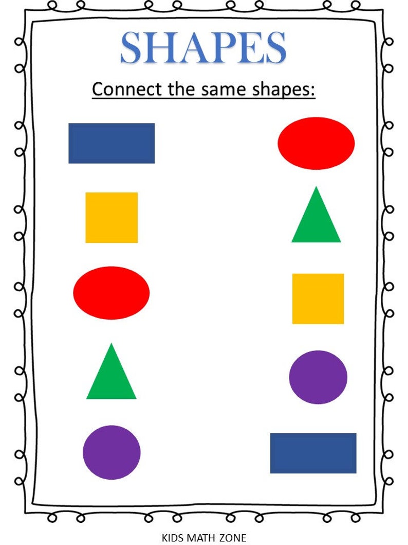 toddler preschool workbook, learning worksheets for toddlers, great gift for kids. Tracing numbers, learning alphabet letters, learning shapes. colors, counting, matching. Preschool homeschool pages