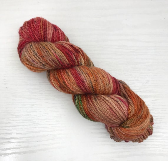 Worsted SW Merino - Fall is Coming - Hand Dyed Merino Yarn - Ready to Ship Flash Batch