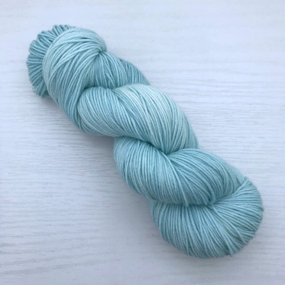 Beach Day - Teagan Plush Sock - Superwash Merino Nylon - Ready to Ship Hand Dyed Yarn