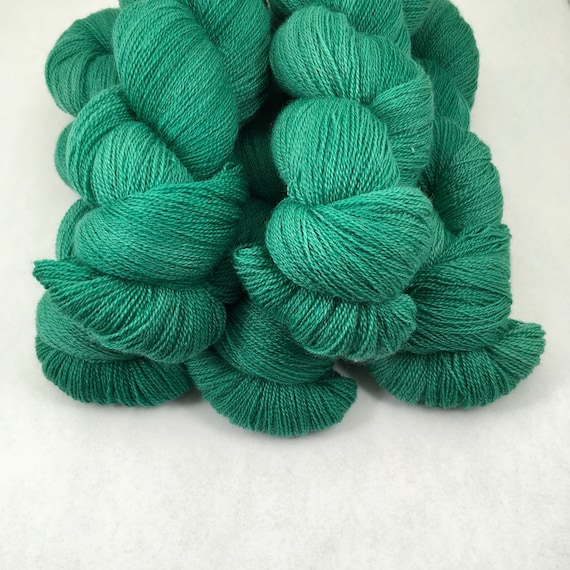 Emerald - Lace Weight 100% British Bluefaced Leicester - 875 yards